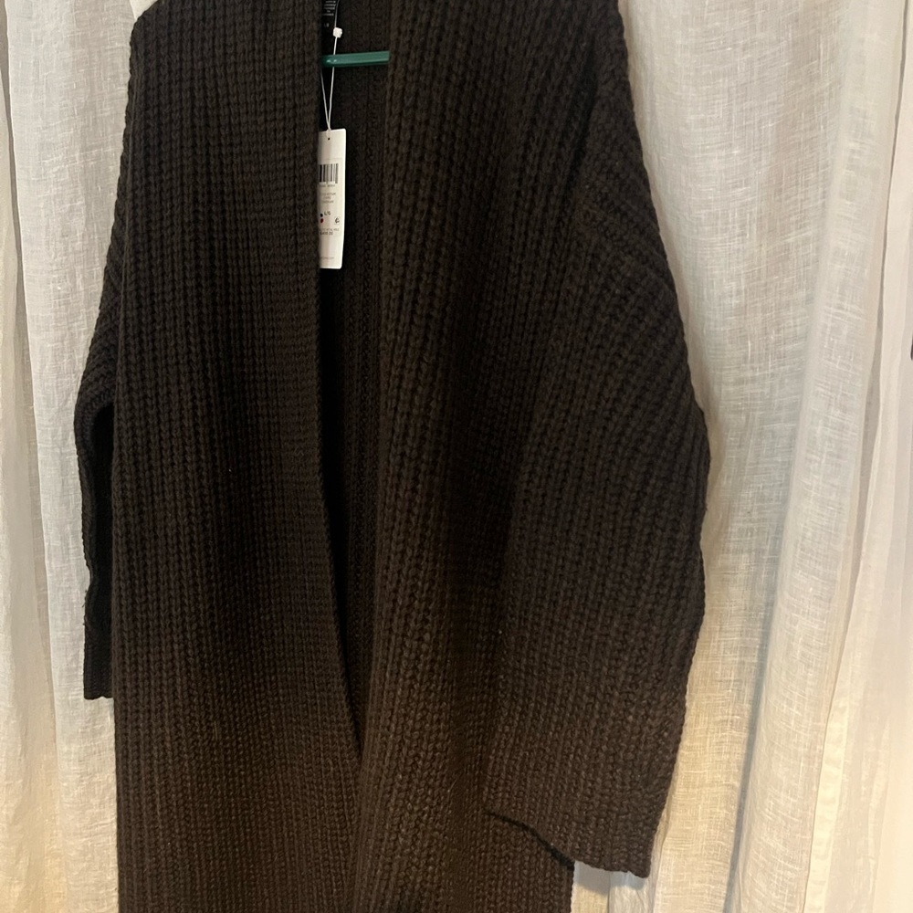 Elegant Brown Sweater by Eileen Fisher